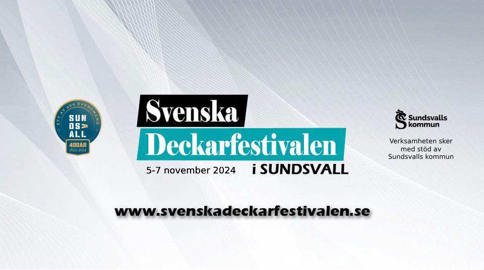 Svenska Deckarfestivalen w Sundsvall